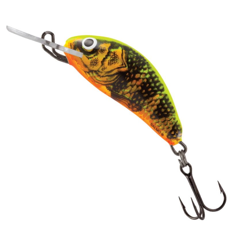 Salmo Wobler Hornet F Gold Fluo Perch 3.5cm-21301