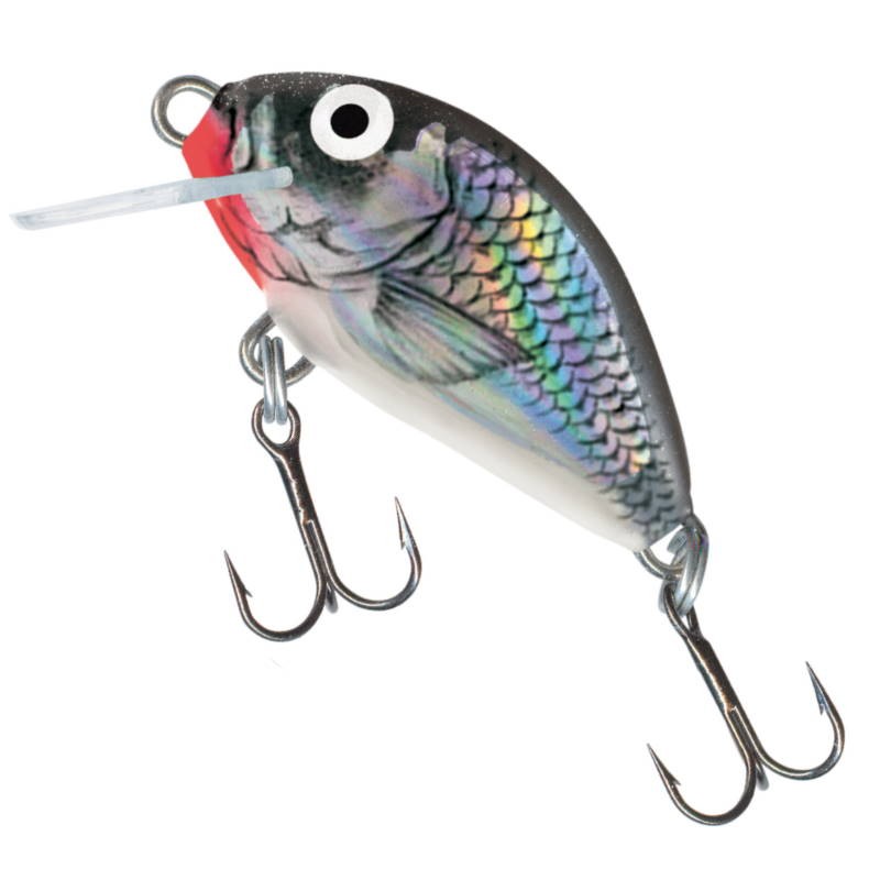 Salmo Wobler Tiny F Holographic Grey Shiner 3cm-21609
