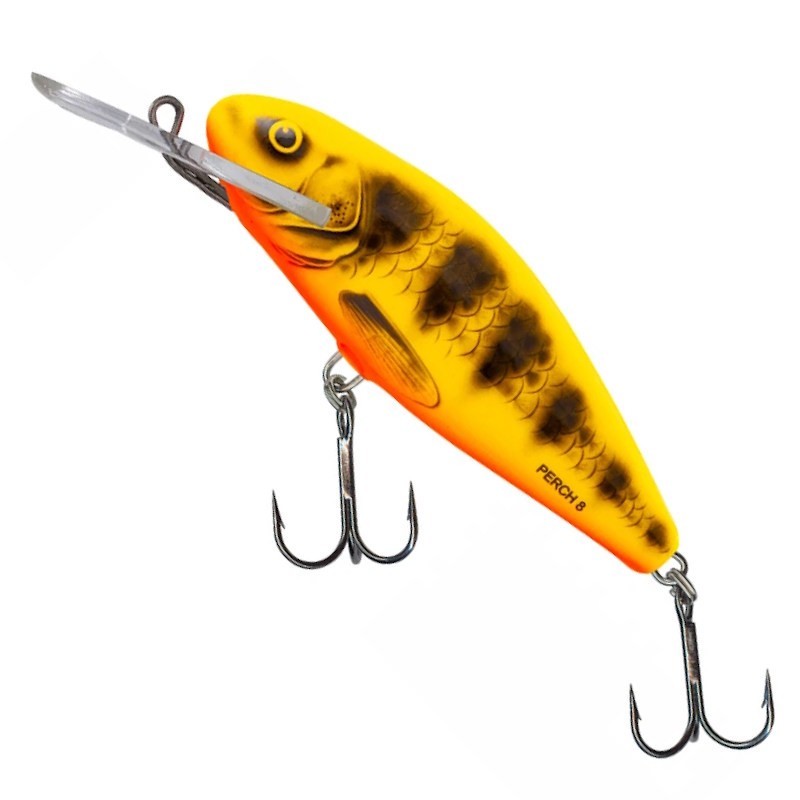 Salmo Wobler Perch DR F Yellow Red Tiger 8cm-57072