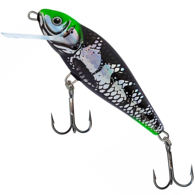 Salmo Wobler Perch F Holo Dark Green Head 12cm-57069