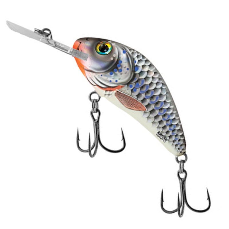 Salmo Wobler Rattlin'Hornet Silver Holo Shad 5.5cm-57144