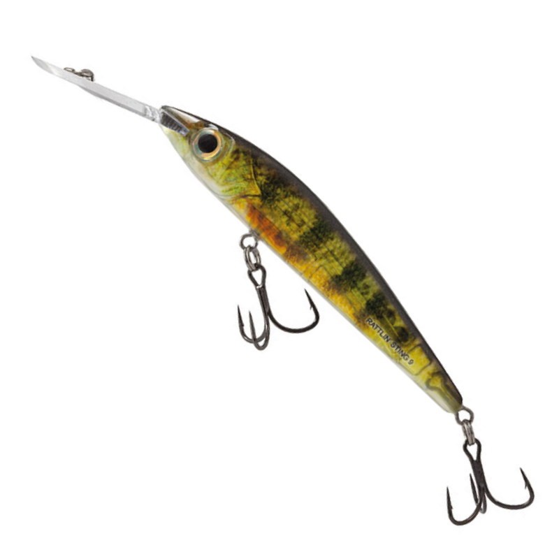 Salmo Wobler Rattlin'Sting DR Real YellowPerch 9cm-37585