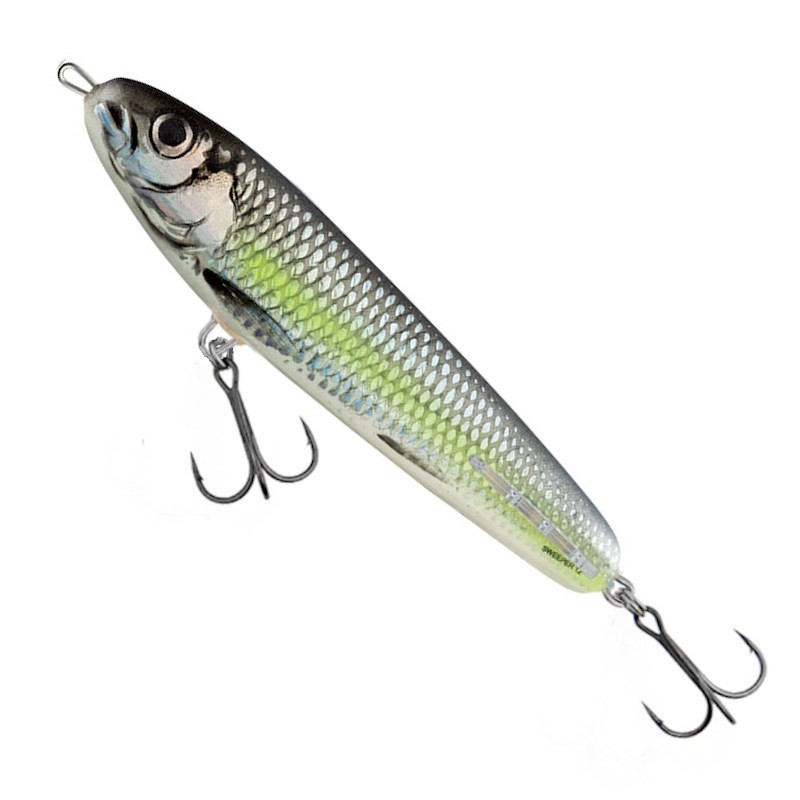 Salmo Wobler Sweeper S Silver Chartreuse Shad 14cm-57180