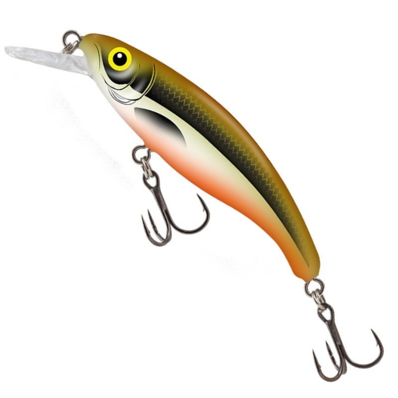 Salmo Wobler Slick Stick F Hot Olive 6cm-38711