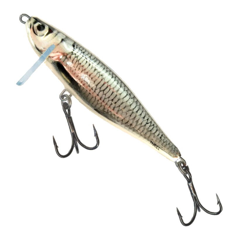 Salmo Wobler Thrill S Black Metallic Bleak 5cm-21595