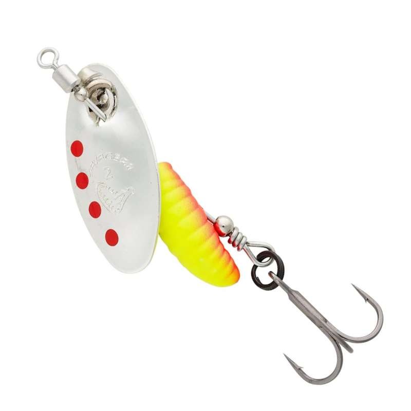 Savage Gear Grub Spinner Silver Red Yellow #1 3.8g-67287