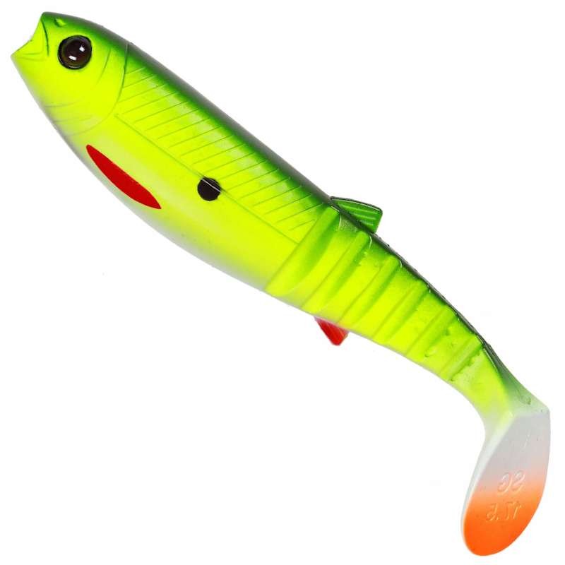 Savage Gear Cannibal Shad Fluo Yellow Green 20cm-67322