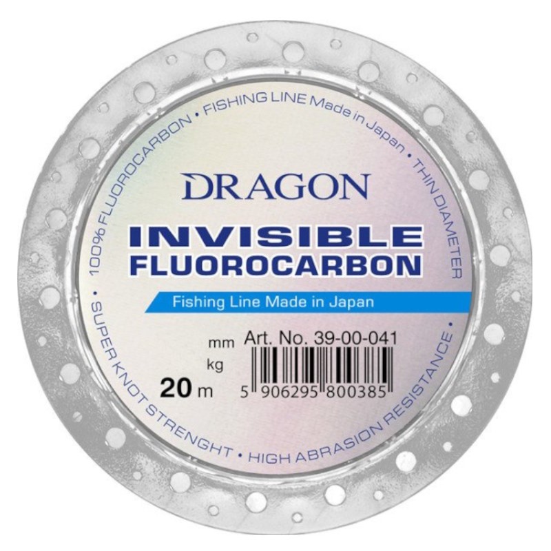 Dragon Fluorocarbon Invisible 20m 0.205mm-60313