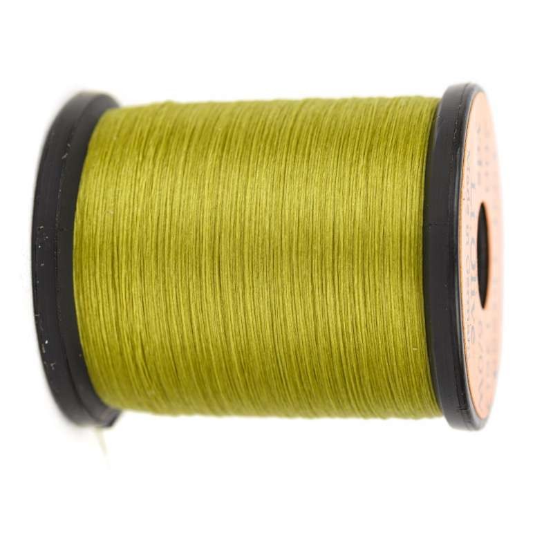 Uni Thread Waxed 8/0 50yds Light Olive-67064