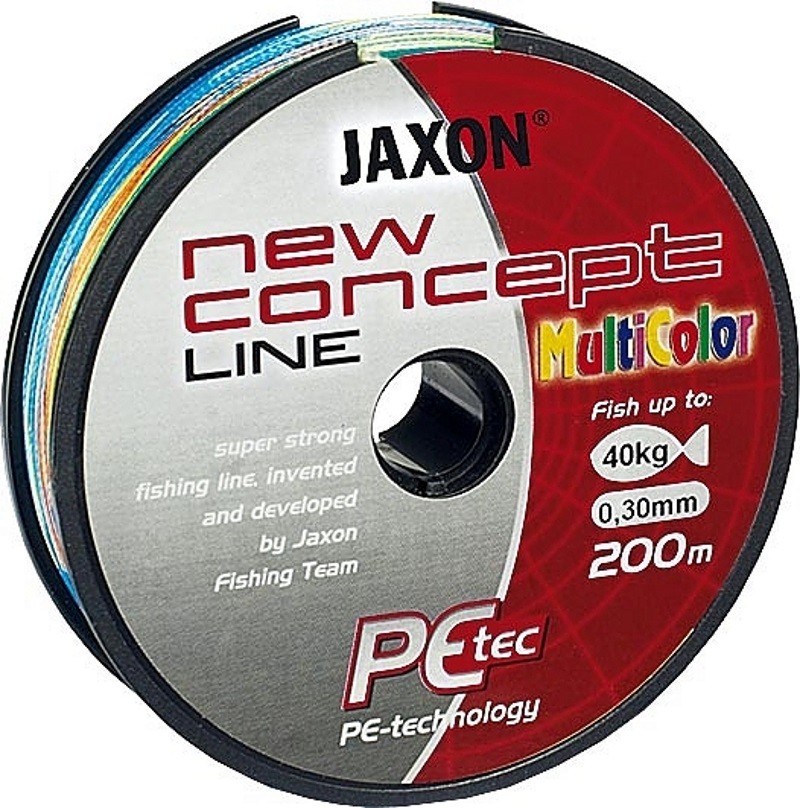 Jaxon Plecionka New Concept Line Multicolor 0.20mm-532