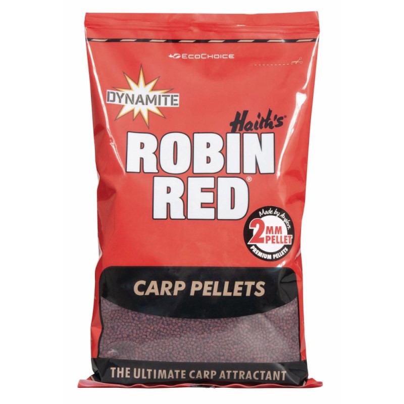 Dynamite Baits Robin Red Carp Pellets 900g 2mm-52416