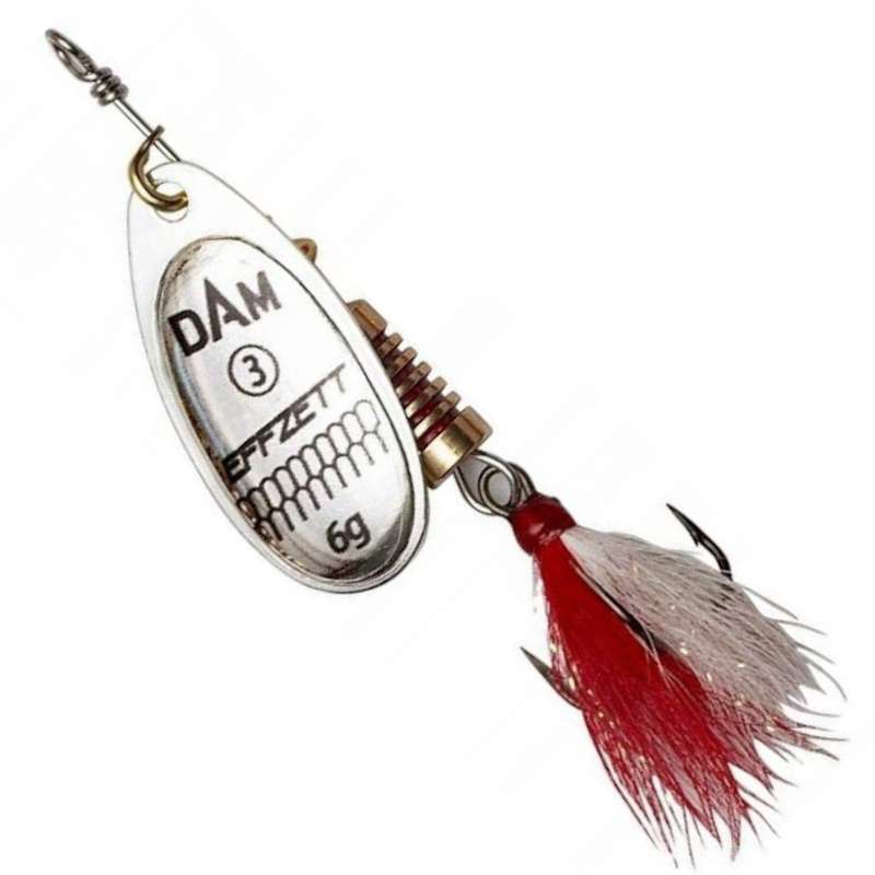 DAM Błystka Effzett Standard Dressed Silver #4 10g-67502