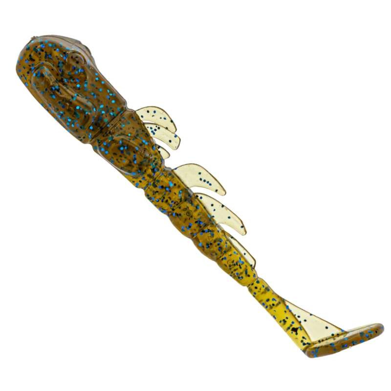 X Zone Lures Stealth Invader Green Pumpkin Blu 7cm-67574