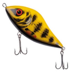 Salmo Wobler Slider S Spotted Black Widow 12cm