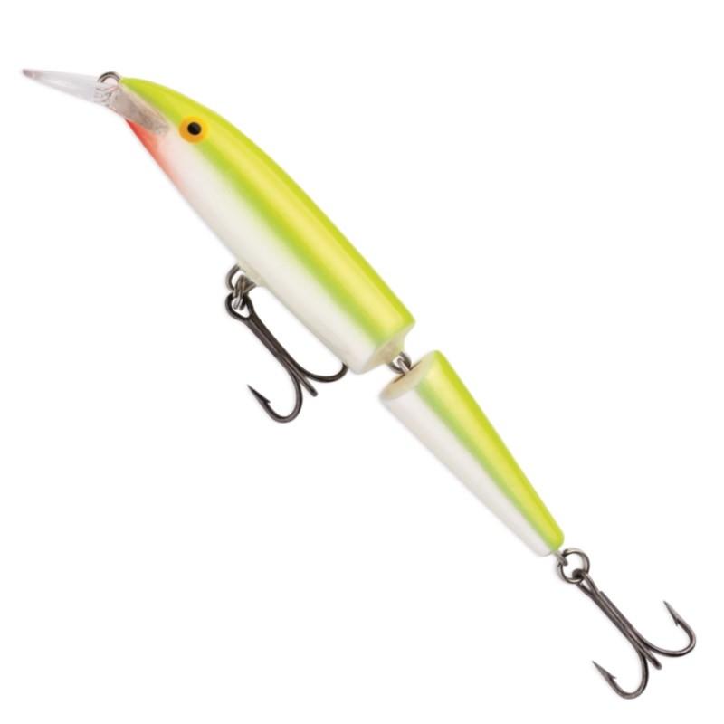 Rapala Jointed Silver Fluorescent Chartreuse 13cm-36741