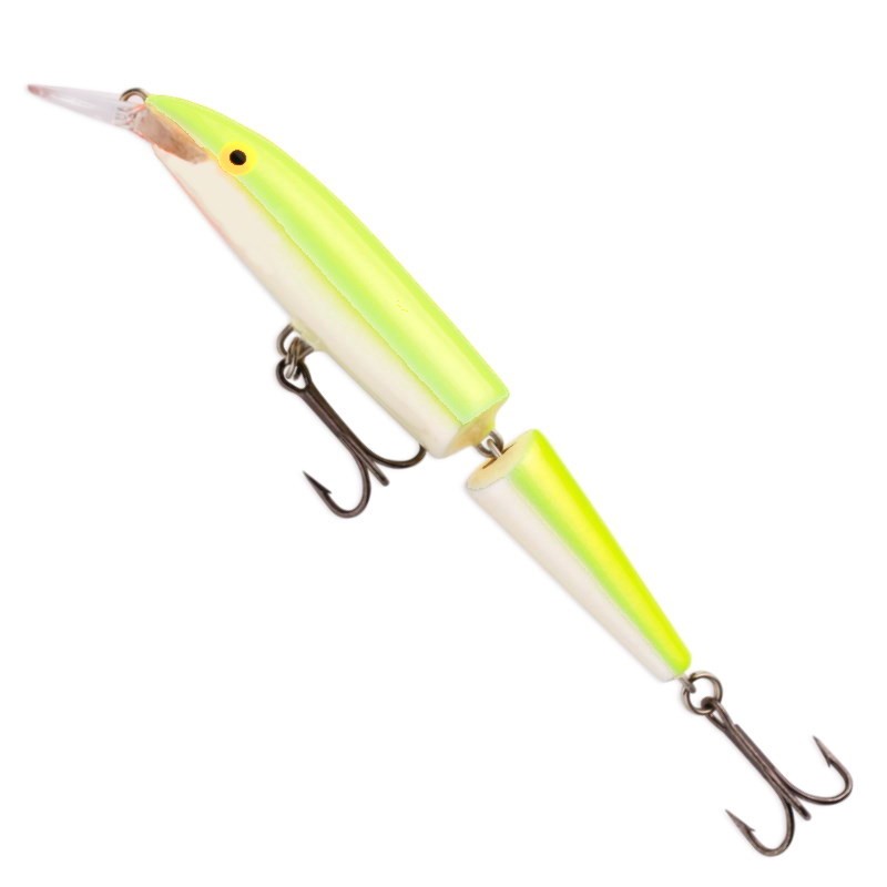 Rapala Jointed Silver Fluoresc. Chartreuse UV 13cm-36756