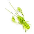 Fishup Real Craw 1.5" #055 Chartreuse/Black 10szt-67751