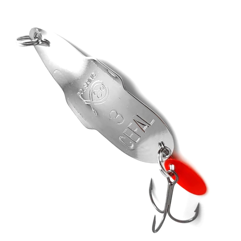 Polsping Błystka wahadłowa Cefal nikiel 1 12g-32487