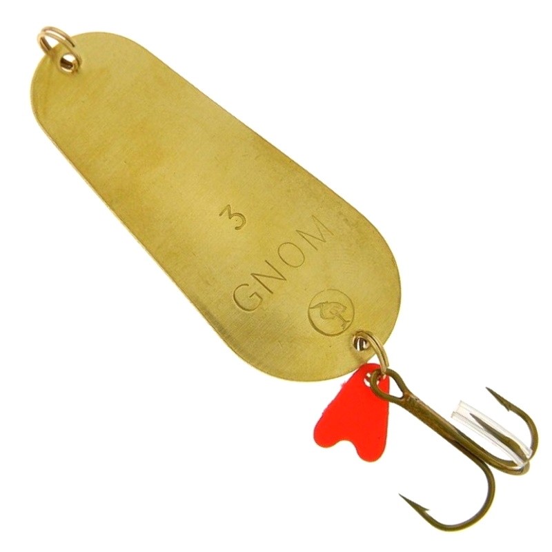 Polsping Błystka wahadłowa Gnom LE mosiądz 3 33g-32524
