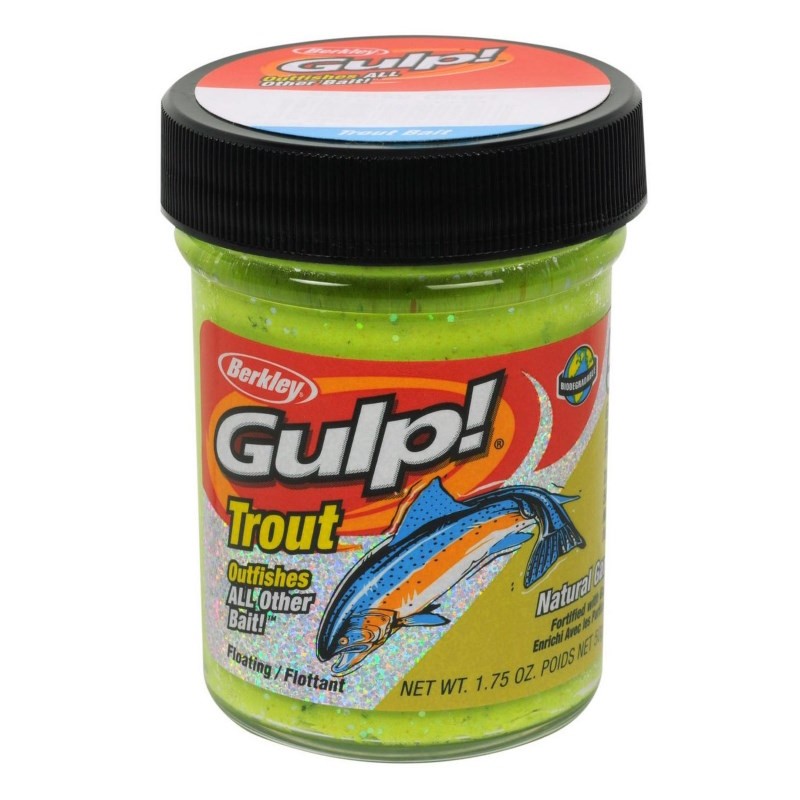 Berkley Ciasto Gulp Trout Chunky Chartreus Czosnek-45665