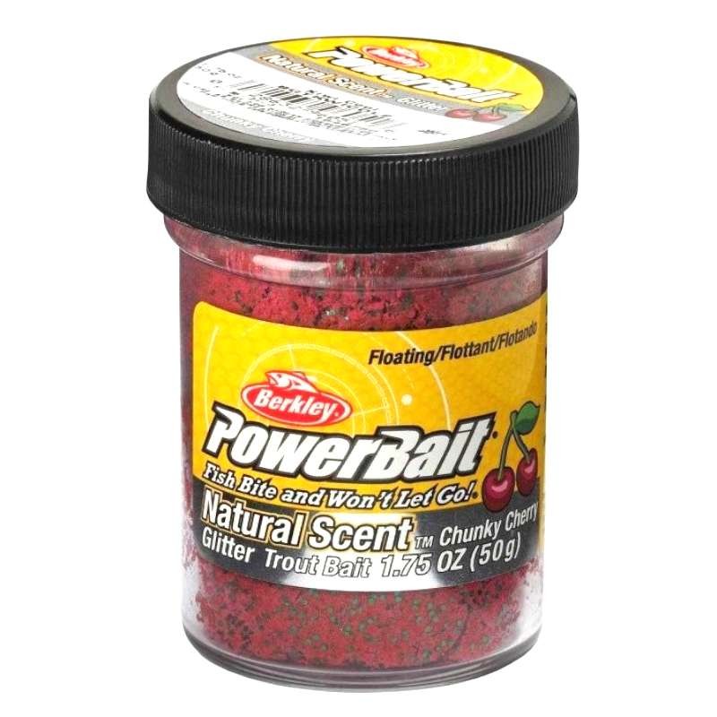 Berkley Ciasto PowerBait Natural Chunky Cherry-67957