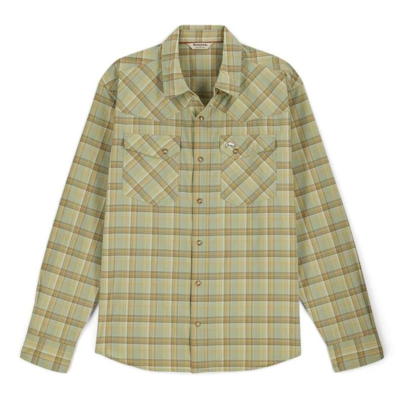 Simms Brackett Shirt Pale Pine Brackett M-68205