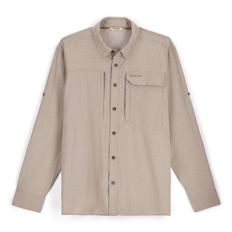 Simms Guide BugStopper Shirt Dolomite Heather S-68231