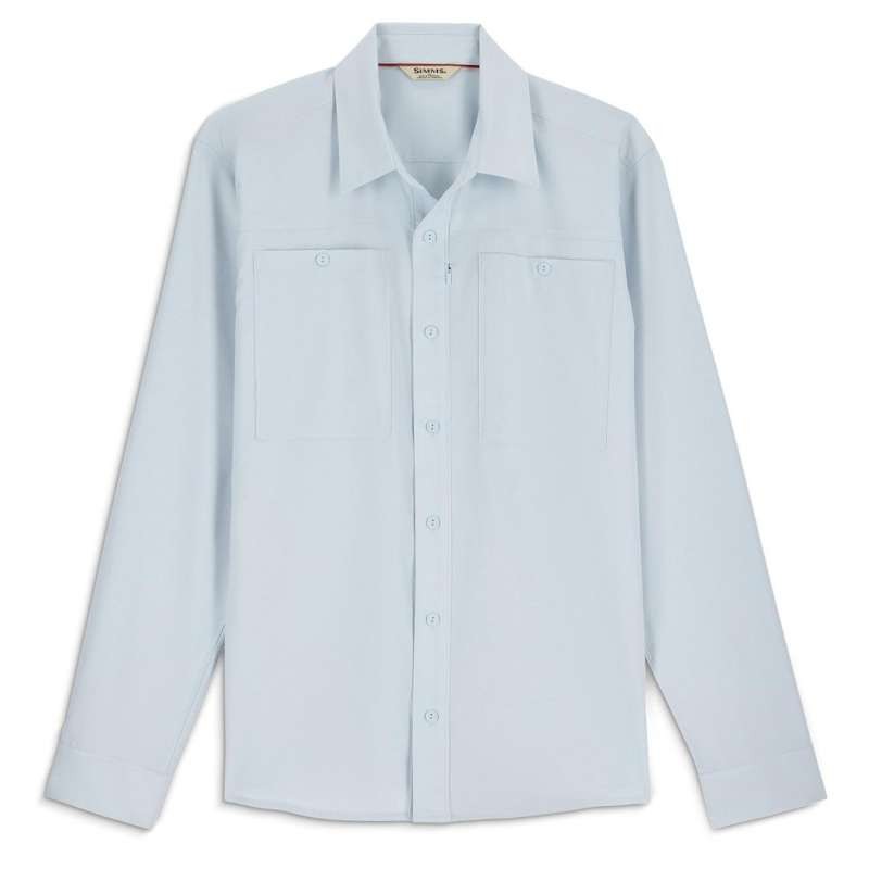 Simms Launch Shirt Bimini Blue Heather L-68323