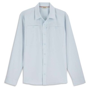 Simms Launch Shirt Bimini Blue Heather L