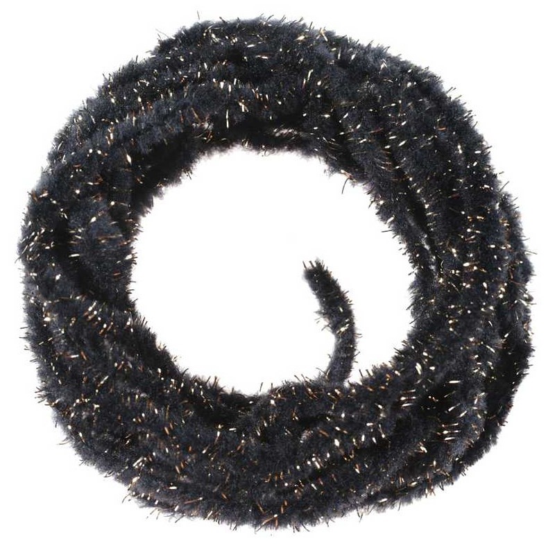 Soldarini Egg's Chenille Gold Black 15mm -58141