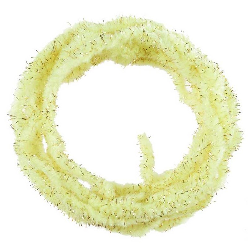 Soldarini Egg's Chenille Gold 15mm fluo yellow-68427