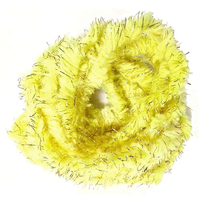 Soldarini Egg's Chenille Gold sunburst yellow 5mm-68424