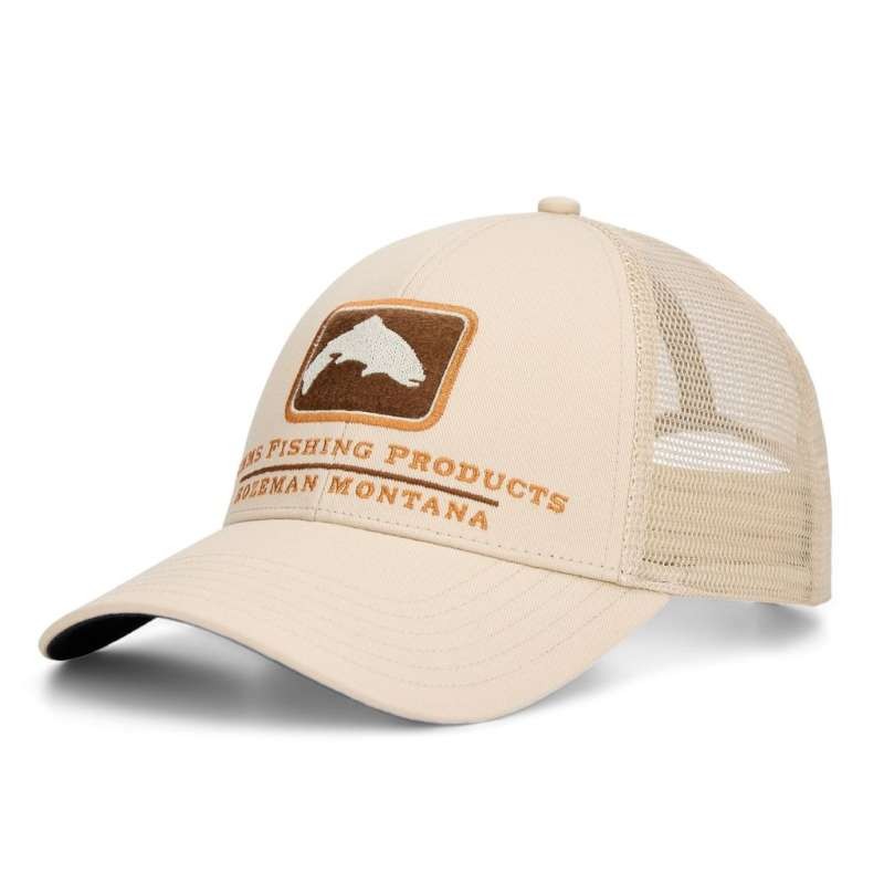 Simms Trout Icon Trucker Burnished Clay-68710