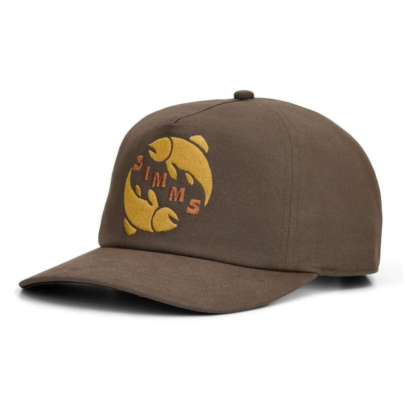 Simms Double Haul Cap Loden Gemini Trout-68692