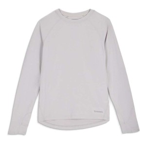 Simms Wms Solarflex Crewneck Overcast XS