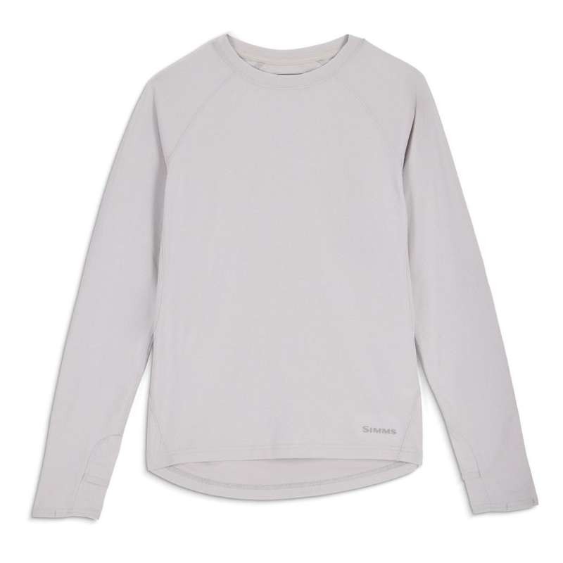 Simms Wms Solarflex Crewneck Overcast XXL-68883