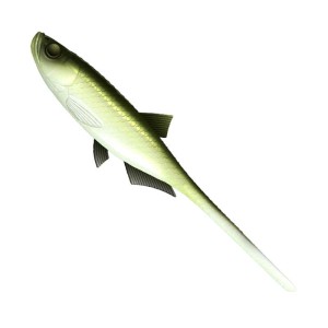 Libra Lures Bleak Slug Tail Olive Whitefish 21cm