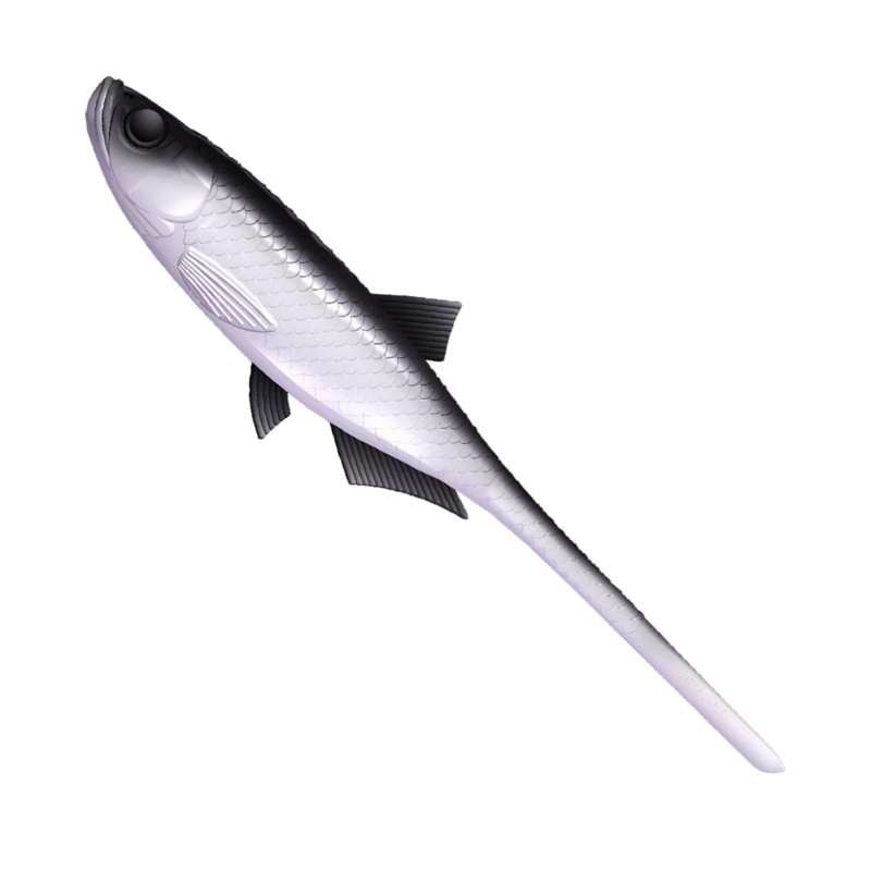 Libra Lures Bleak Slug Tail Violet Shine 21cm-69055