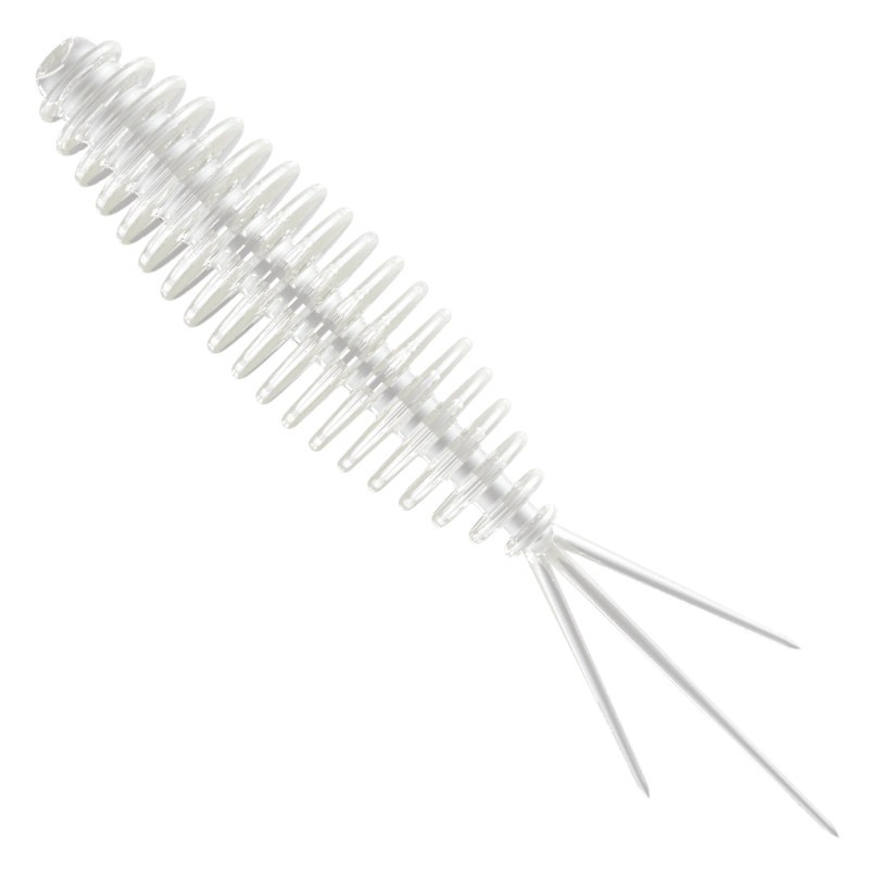Libra Lures Turbo Worm 004 Silver Pearl Kryl 5.6cm-45399