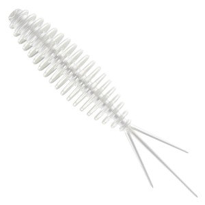 Libra Lures Turbo Worm 004 Silver Pearl Kryl 5.6cm