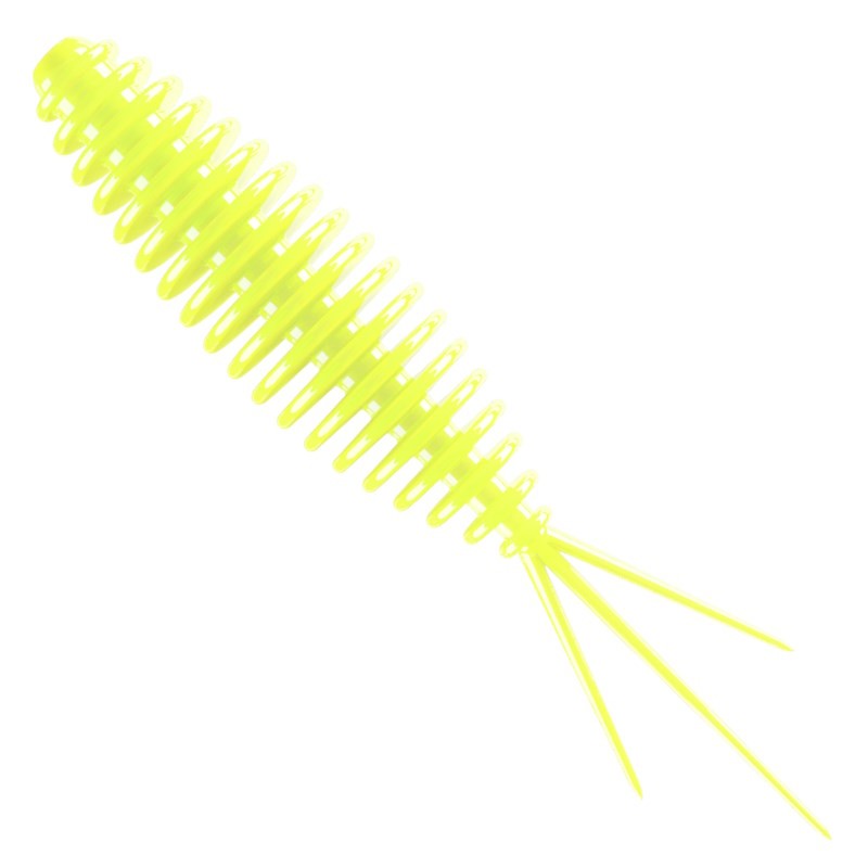 Libra Lures Turbo Worm 006 Hot Yellow Kryl-45404