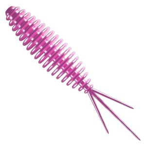 Libra Lures Turbo Worm 018 Pink Pearl Ser 5.6cm