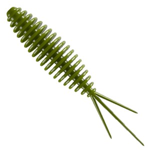 Libra Lures Turbo Worm 031 Olive Ser 5.6cm