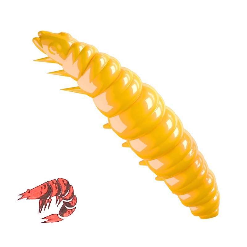 Libra Lures Larva 008 Dark Yellow Kryl 3.5cm -69925