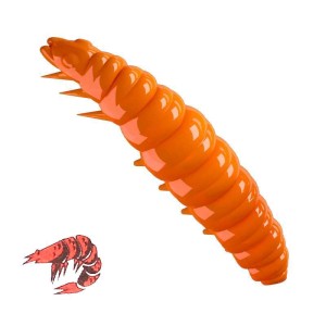 Libra Lures Larva 011 Hot Orange Kryl 3.5cm 