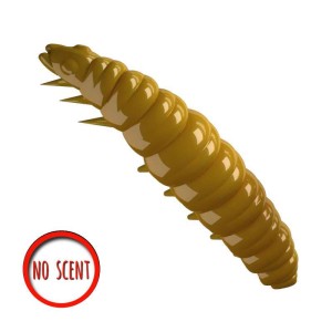 Libra Lures Larva 036 Coffee Milk No Scent 3.5cm 