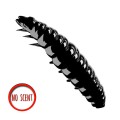 Libra Lures Larva 040 Black No Scent 3.5cm -69887