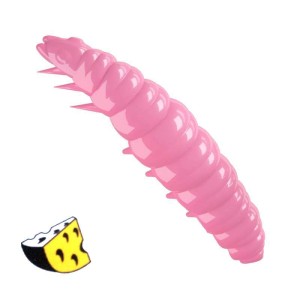 Libra Lures Larva 017 Bubble Gum Ser 3.5cm 