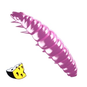 Libra Lures Larva 018 Pink Pearl Ser 3.5cm 