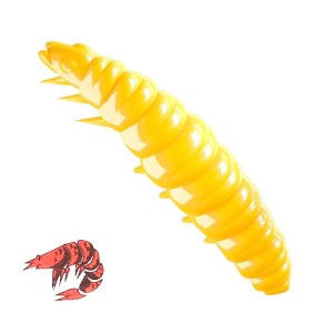 Libra Lures Larva 007 Yellow Kryl 4.5cm 